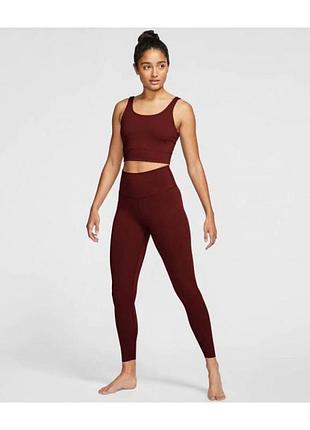 Топ nike the yoga luxe crop tank cv0576-273