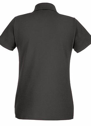 Женская футболка поло, тенниска premium polo lady-fit, 100% хлопок xs, gl светлый графит