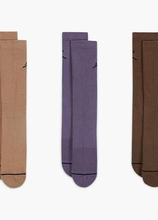 Носки jordan u j ed cush poly crew 3pr 144 dx9632-905 38-42