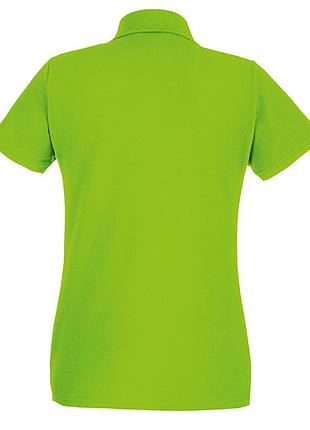 Женская футболка поло, тенниска premium polo lady-fit, 100% хлопок m, lm лайм