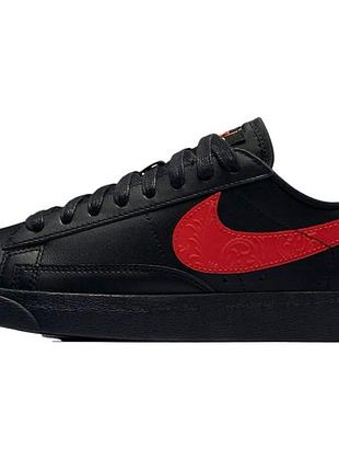 Жіночі кросівки стильні найк оригінал nike blazer low floral aj1689-001