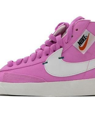 Жіночі кросівки найк стильні оригінал nike w blazer mid rebel bq4022-602