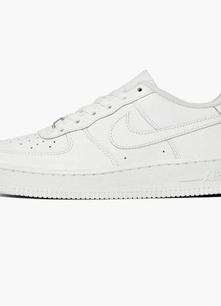 Жіночі кросівки стильні повсякденні найк оригінал nike air force 1 le (gs) (dh2920-111) dh2920-111/fv5951-111