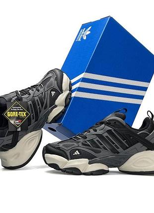 Мужские кроссовки adidas xlg runner deluxe gtx gore tex серые кроссы адидас ранер делюкс на мембране гор текс демисезонные 42