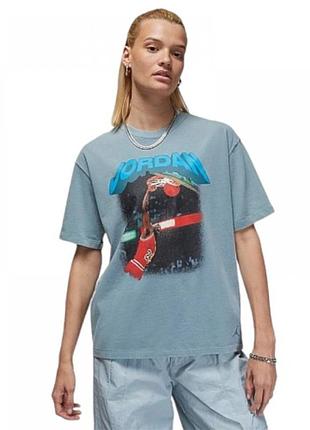 Жіноча футболка найк джордан оригінал nike jordan heritage graphic t-shirt fb5137-031