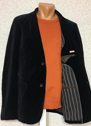 Шикарный велюровый мужской пиджак6 фото