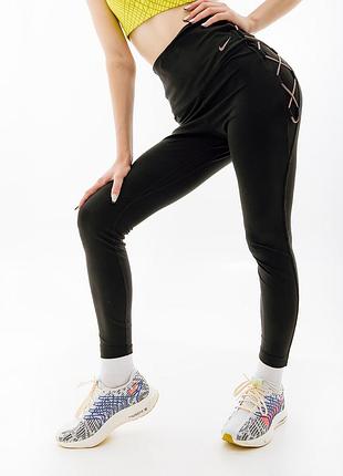 Жіночі лосини найк оригінал nike w nk one df hr 7/8 tight nvlty dx0006-010