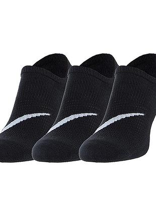 Женские носки найк оригинал nike y nk everyday ltwt foot 3p sx7824-010