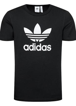 Футболка adidas adicolor classics trefoil tee black h06642