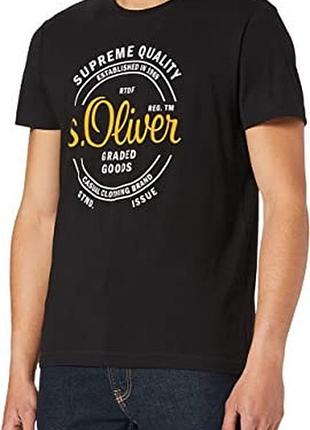 Футболка 130.10.105.12.130.2063391-9999 s.oliver l чорний 130.10.105.12.130.2063391