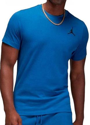Футболка air jordan jumpman blue dc7485-493