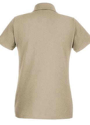Женская футболка поло, тенниска premium polo lady-fit, 100% хлопок xl, 3m цвет хаки