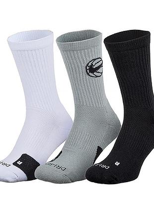 Шкарпетки nike u ed cre bball 3pr 144 da2123-902