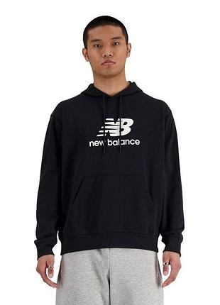 Худі new balance sport essentials french terry logo black mt41501bk