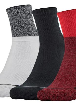 Шкарпетки ua men's phenom qtr мультиколор чол 36-41 1329352-600
