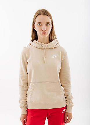 Жіноча кофта найк оригінал nike club hoodie std dq5415-126