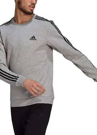 Толстовка adidas sweater essentials fleece 3s gk9110