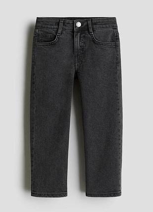 Детские джинсы для мальчика h&m 92 см темно-серые (26031703a)