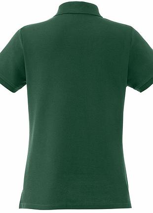 Женская футболка поло, тенниска premium polo lady-fit, 100% хлопок l, tm темно-зеленый