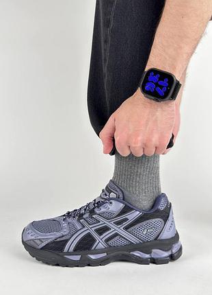 🐻 мужские кроссовки asics gel-nimbus 10.1 purple black