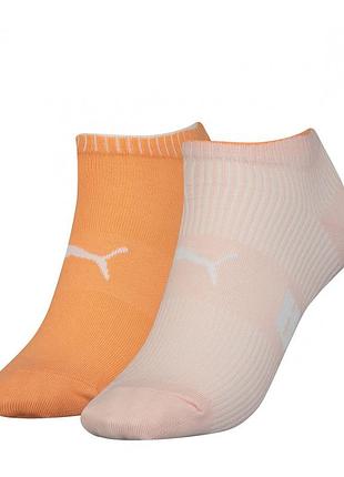 Носки puma sneaker structure 2p women персиковый, розовый жин 35-38 103001001-010