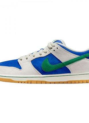 Кросівки nike sb dunk low hyper royal malachite hf3704-001