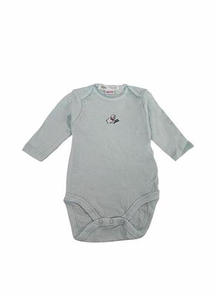 Детский боди для новорожденной девочки zara 62 см голубой (25120909a5) 3-6 місяців, 68 см