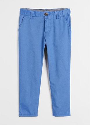 Детские штаны для мальчика h&m 92 см голубые (01761) 2-3 роки, 98 см