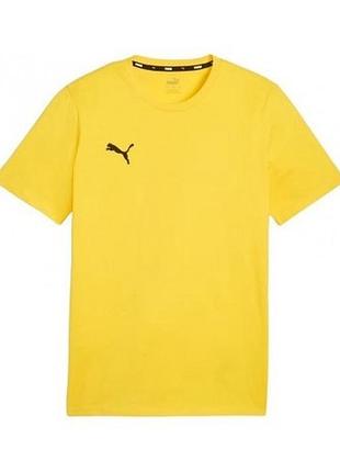 Футболка puma team goal casuals 658615-07, колір жовтий, розмір (європа) — l 658615-07