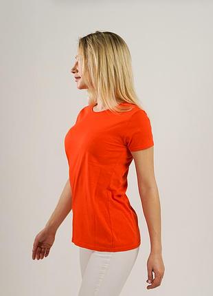 Женская футболка мягкая и легкая iconic 0614320 2xl, fr огненный