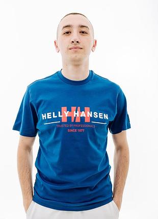 Футболка helly hansen rwb graphic t-shirt 53763-607 m