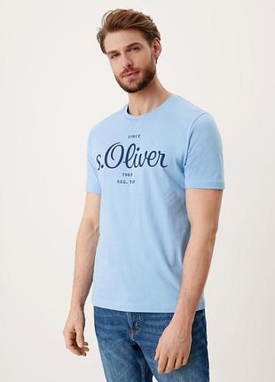 Футболка 130.11.899.12.130.2057432-5334 s.oliver l блакитний 130.11.899.12.130.2057432