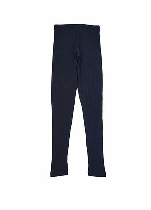 Подростковые лосины в рубчик для девочки c&a 176 см черный (25082708) 3