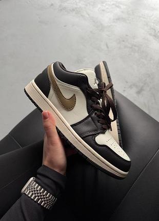 Женские кроссовки найк аир джордан nike air jordan 1 low shadow brown 37 39