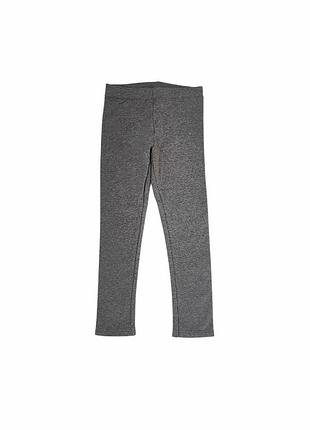 Детские теплые леггинсы для девочки h&m 92 см серые (25120508a2) 7-8 років, 128 см