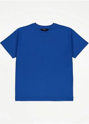 Детская футболка для мальчика george 86-92 см синяя (250329008)