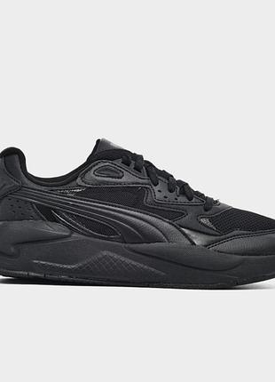 Жіночі кросівки стильні повсякденні пума оригінал puma x-ray speed black 384638-01