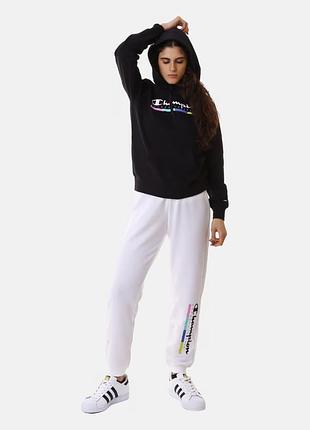 Худи hooded sweatshirt 117104-kk001 champion l черный 117104-kk001