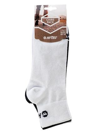 Шкарпетки chiro pack-black/white hitec 36-39 білий chiro pack-black/white