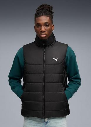 Жилетка ess padded vest 68520901 puma l черный 68520901