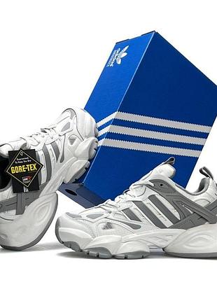 Мужские кроссовки adidas xlg runner deluxe gtx gore tex белые кроссы адидас ранер делюкс на мембране гортекс демисезонные 44