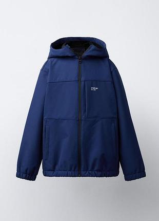 Детская ветровка для мальчика zara 122 см синяя (26020702a) 7-8 років, 128 см