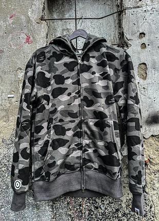Соуп худи bape серая xxl