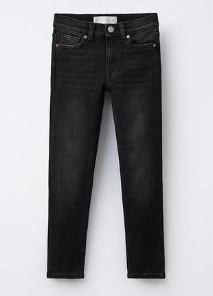 Детские теплые джинсы для мальчика zara 122 см черные (26021701a) 7-8 років, 128 см