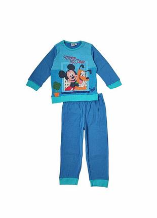 Дитяча піжама для хлопчика disney 80 см синя (25100406a)