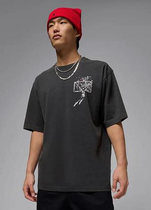 Футболка мужская air jordan brk svv ovsz gfx ss crew black ib3297-045 m