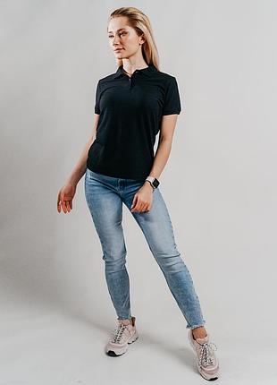 Жіноче поло fruit of the loom 063212040s s, 36 чорний