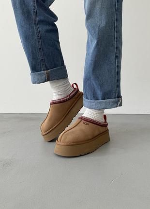 Ugg tasman platform chestnut 36 3