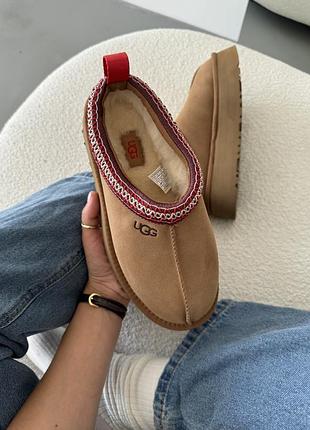 Ugg tasman platform chestnut 36 4