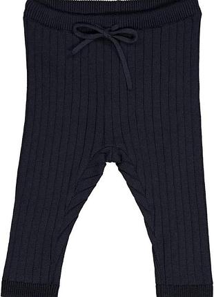 Детские штаны для мальчика green cotton 68 см темно-синие (25111295)